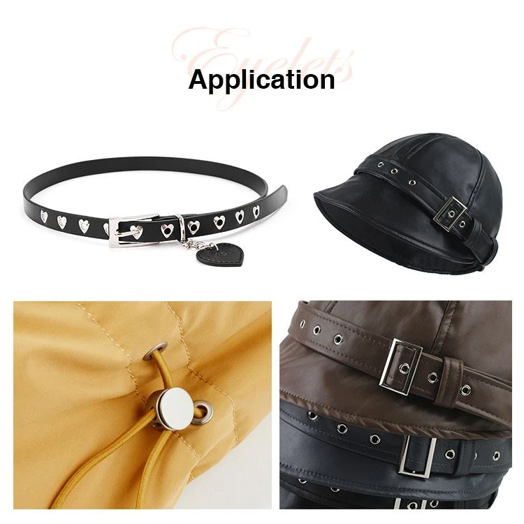 black grommets for leather