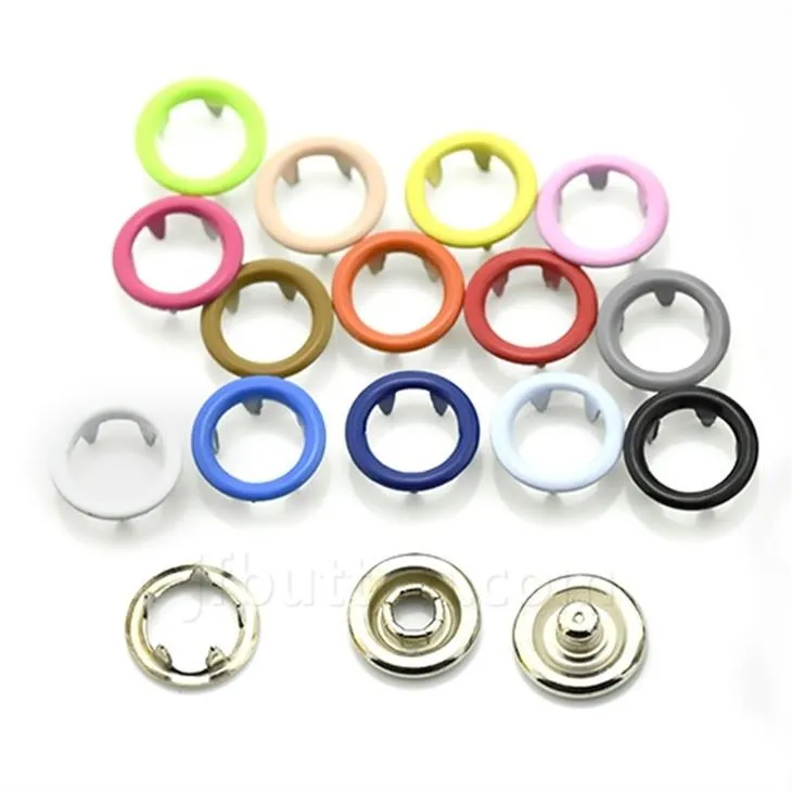 Open Ring Snap Fasteners