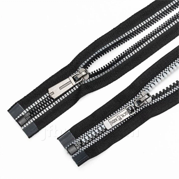 Plastic Open Ended Zips