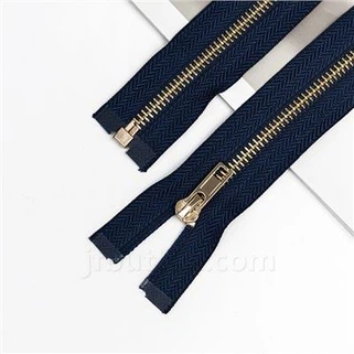 कैनवास के लिए भारी शुल्क धातु ज़िपर