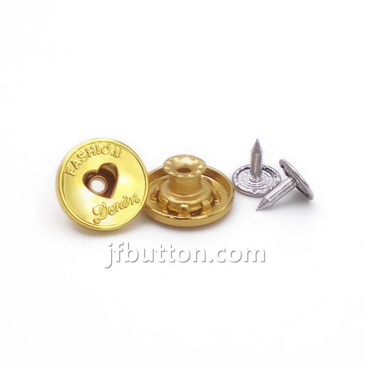 Metal Denim Buttons
