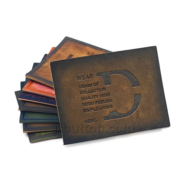 Faux Leather Handmade Labels