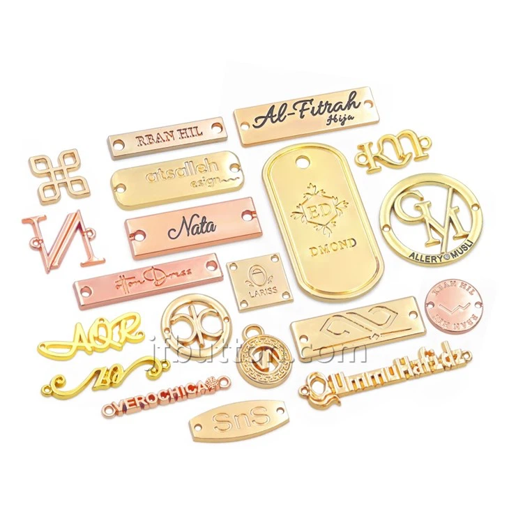 Gold Metal Labels