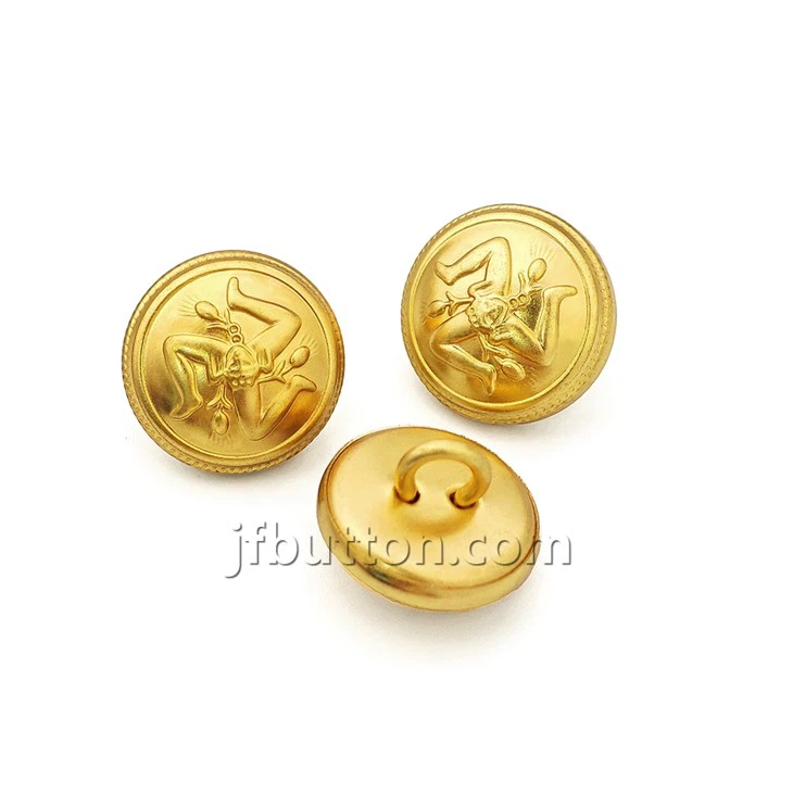 Gold Metal Shank Buttons high quality