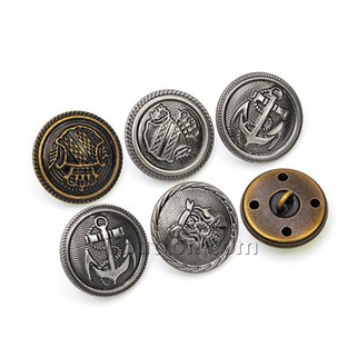 कस्टम कॉपर टांग बटन