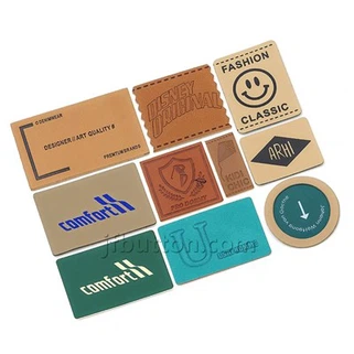 Crochet के लिए चमड़े के टैग