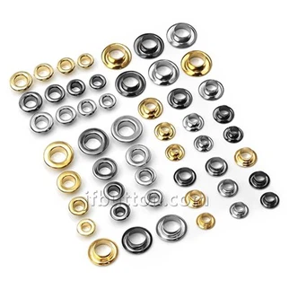 कपड़ों के लिए धातु Grommets