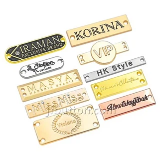 हैंडबैग के लिए धातु लोगो