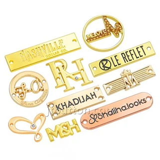 कपड़ों के लिए धातु टैग