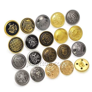 मेटल ब्लेज़र बटन