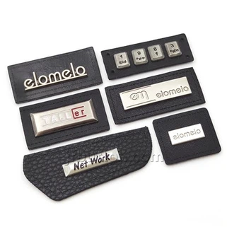 व्यक्तिगत चमड़े की बुनाई लेबल