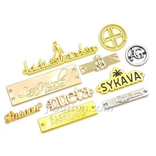 धातु लेबल वस्त्र टैग